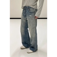 [Daigou Quality] Acne Studio 25 Styles @ Bai Jingting Same Style Splash Ink Mud Dyed Genuine Leather