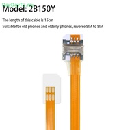 DayDayTO   2FF SIM Standard Positive Reverse Extension Cord Mobile Phone Signal Extension Cord SIM C