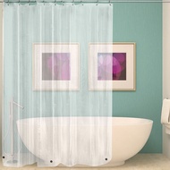 ผ้าม่านห้องอาบน้ำสมัยใหม่โรงแรมม่านอาบน้ำแบบตั้งที่กั้นม่านประตูผ้าม่านห้องน้ำลายดอกไม้