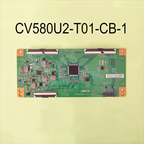 Original T-con Board CV580U2-T01-CB-1 Logic Board is for LC-58Q7330U 58PUS6203/12 58HK6100U HZ58A55 