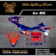 DECAL KX 85 FUL COSTUME DESIGN HD1