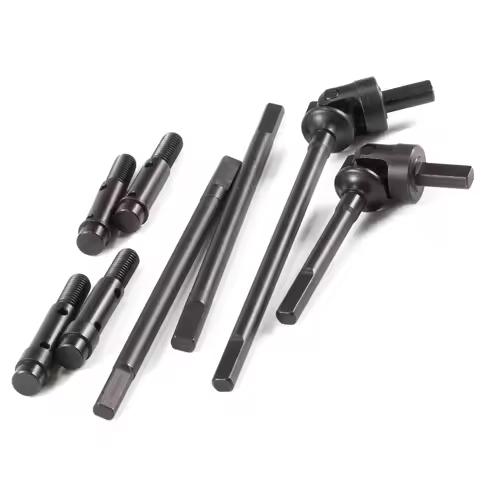 Heat Treated Steel Universal Joint Rear Axle Shafts Portal Stub Shaft for Vanquish F10 Portal Axle P