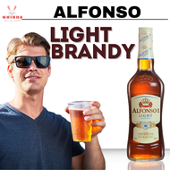 ALFONSO BRANDY TYPE spirit prepared with medium and high-strength wine spirits, 77% ALFONSO 1 LITER 