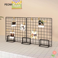 PEONYSG Display Rack, Metal with Base Storage Rack, Modern Grid Grid Frame Jewelry Booth Rack For Gr