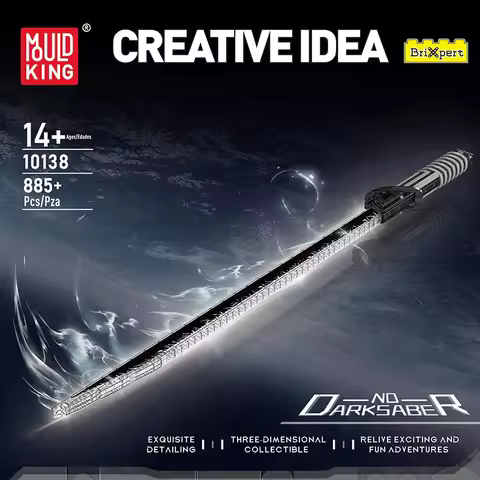 Mould King 10138 Star Plan Toys The Darksaber Building Block Assembly Lightsable Brick Set Education