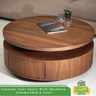 MUSTANG COFFE TABLE - ROUND COFFE TABLE