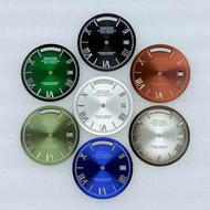 Watch Accessories~30mm Dial Modified Subtitle Customization No Luminous Roman Nail Dial Suitable for