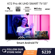 iFFALCON K72 Pro AiPQ 4K QUHD Chromecast Smart TV 55 inch | 4K QUHD Android Television