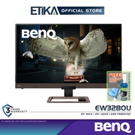 BenQ EW3280U | 32'' IPS 4K UHD HDR eye-Care Video Enjoyment Gaming Monitor | USB-C | AMD FreeSync