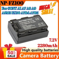 NP-FZ100 7.2V 2280mAh Camera Battery for SONY A1 A7 A8 A9 A9M3 FX30 A7R4 A7R5 A7R4A A7C A76 A7S3 776