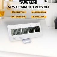 YOWFEM 999 Days Countdown Clock Eco-Friendly ABS Digital Countdown Target Countdown Timer