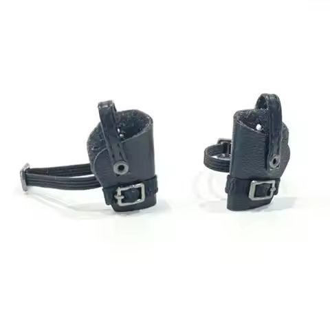 P3-5 Black 1/12 Leg Gun Holsters x 2 (Left & Right) for 6" GI Joe muscular body