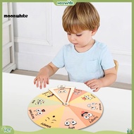 [MOONWHITE]  Wooden Emotion Wheel Toy Understanding and Expressing Emotions Toy Toddlers Emotion Whe