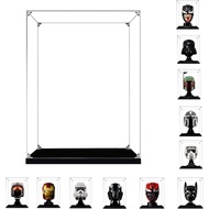 Helmet Display Case for Lego Helmet 75304 75328 75277 76165 75276 75305 75349 75350 75351, Acrylic C