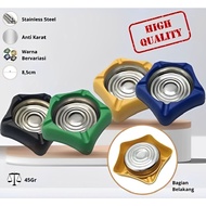 KITCHENWARE Aesthetic Star and Square Cigarette Ashtray Ash Butt Disposal Container/