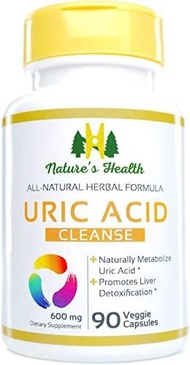 ▶$1 Shop Coupon◀  Nature’s Health Uric Acid Cleanse – Uric Acid plement – port Joint Mobility &amp; Comf