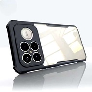 Poco F8Ultra/Redmi K90Pro Max Shockproof Case Color Edge Clear Back Xiaomi Redmi K90 Pro Max/Xiaomi 