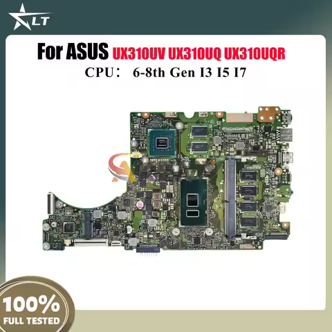 UX310UV Laptop Motherboard For ASUS UX310UFR U3000U UX310U UX310UV UX310UQR RX310U UX310UQ UX310UQK 