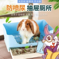 AEIOU😺 Large Rabbit Chinchilla Guinea Pig Toilet Pet Toilet Litter Tray Training Toilet Big Pad