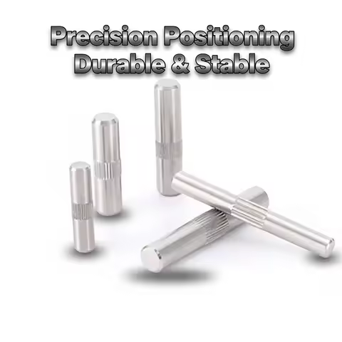 Center Knurled Hinge Pin 304 Stainless Steel For Precision Locating And Pivot M2 M3 M4 M5 M6
