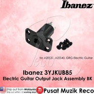 Ibanez 3YJKUB85 BK Electric Guitar Output Jack Assembly Black For Ibanez AZES31, AZES40, GRG Gitar E