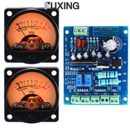 เครื่องวัดระดับโปรแกรมควบคุมเสียง FUXING 500V เครื่องวัดระดับมิเตอร์ VU 500μA ABS และวัสดุ PCB