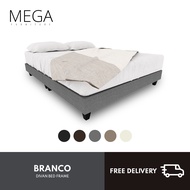 [Bulky] Branco Divan Bed Frame - Single Super Single Queen King