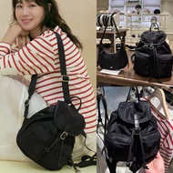 Korea depound Parachute Backpack Kong Hyo Jin Same Style 2026 New Style Multi-pocket Nylon Waterproo
