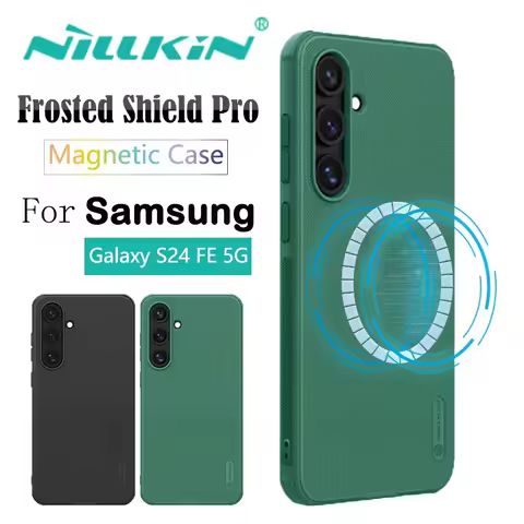 Nillkin for Samsung Galaxy S24 FE 5G for MagSafe Case Super Frosted Shield Magnetic Case Ultra-Thin 