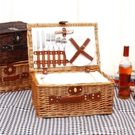 Basket New Style With Fruit Basket Vegetable Basket Tableware Rattan Picnic Storage Household Wicker
