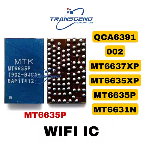3/10PCS QCA6391 002 MT6637XP MT6635XP MT6635P MT6631N WiFi module IC for Huawei Honor 70pro 50 60 80