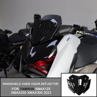 Wind Deflector For YAMAHA XMAX125 2023 XMAX250 XMAX300 2023  2024  2025 Motorcycle Windshield Viser