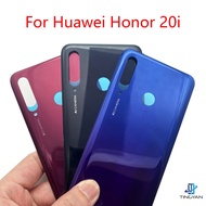 New Back Cover For Huawei Honor 20i Housing Glass Battery Cover Rear Door For Huawei Honor 20i Replacement + Adhesive Sticker