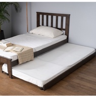 Furniture Mart Solid Wood pull out katil kayu pullout katil single kayu