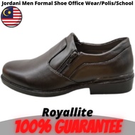 Jordani Kasut Men lelaki office wear shoes Formal shoe (JM2637.33) Black