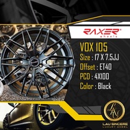 Raxer VOX 105 17 X 7.5JJ 4X100 Black