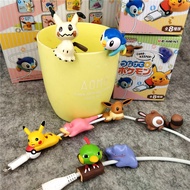 Catch Baby Machine Mystery Box Monster Elf Pika Data Cable Protective Case Bite 8 Cup Hanging Capsule Toys