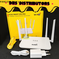 高速C600 WiFi6路由器 高速调制解调器 无限互联网 支持所有电信 4G 5G SIM调制解调器 UPGRADED from C300 High Speed Modem Unlimited In