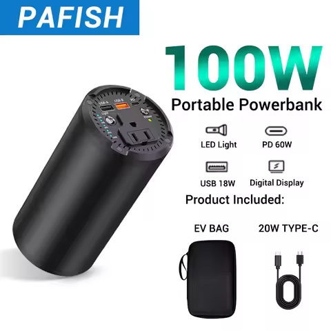 P7 Portable Mobile Power with 100W AC Socket 98Wh/27000mAh with 65W PD USB C