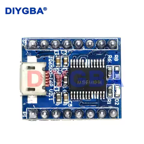 JQ6500 16Mbit Voice Sound Board Module USB DIP16 TTL UART MP3 Breakout Replace One to 5 Way MP3 Voic