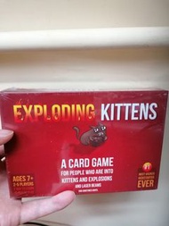 Board game 桌遊 紙牌 Exploding Kittens 爆炸貓