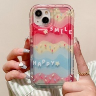 Goodcase🔥Ready Stock🔥OPPO A17 A16 A15 A58 A57 A98 A78 A5S A3S A5 A9 A53 A32 A33 A54 A76 A93 A94 A95 A76 Ins Colorful Rainbow Soft TPU Transparent AirBag Phone Case เคสโทรศัพท์ oppo