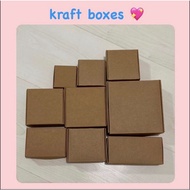 【KRAFT BOXES】WHITE, BLACK, BROWN, KRAFT BOX