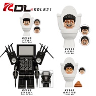 Skibidi Toilet Cameraman Speakerman Titan TV Man Compatible with LEGO building blocks  [Set bag] KDL