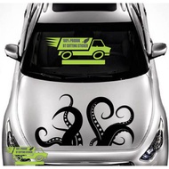 Car hood stickers, bumper stickers, car bumper accessories