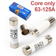63-125A  RT18-125AM 10PCS/BOX RO17 RT19 RT14 Ceramic fuse 22*58mm 63A 80A 100A 125A 500V-690V 22x58m
