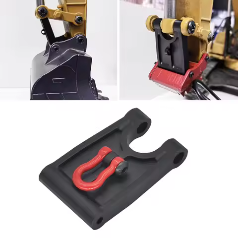 Huina Excavator Bucket H Frame Aluminum Alloy CNC Connector Board For 1580 1594 1593 1592 1550 RC Ex