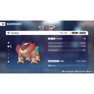 Pokemon Legends Z-A - 6IV Shiny Terrakion