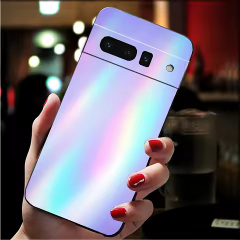 Phone Case For Google Pixel 10 9 Pro XL 9A 8 7 6 Pro Pixel 8A 7A 6A Pixel 8 7 6 5 Iridescent Hologra