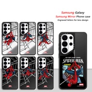 Spider-Man Combat Poster Casetify Samsung Mirror Phone Case Suitable for Samsung Galaxy S26Ultra S25